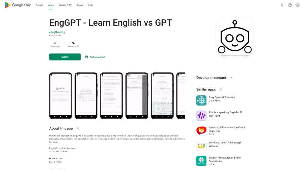 EngGPT - Learn English vs GPT