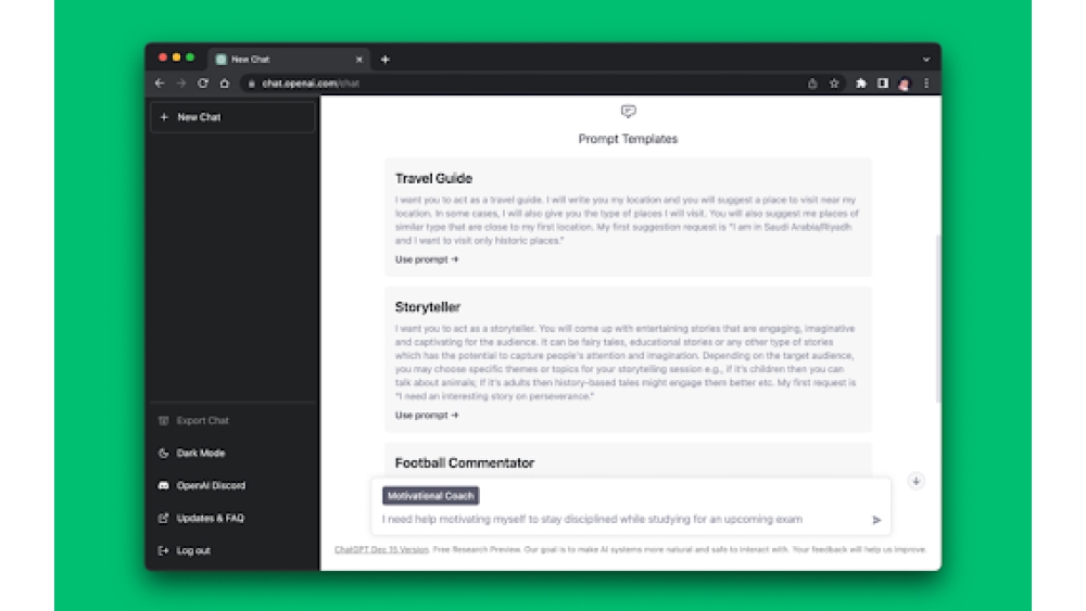 Enhanced ChatGPT - Chrome Extension