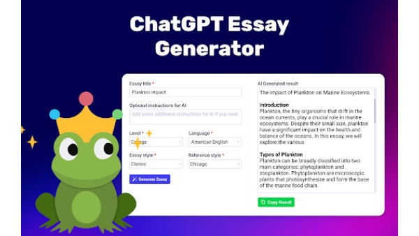 Essay Generator - Chrome Extension