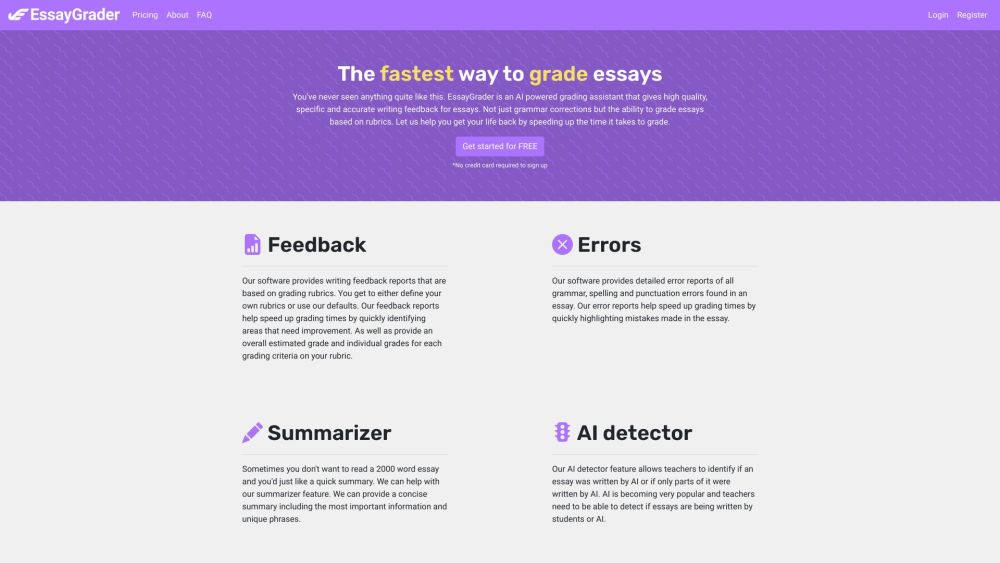 Essay Grader AI