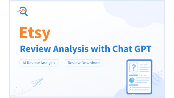 Etsy AI Review Analysis & Download Tool - Chrome Extension