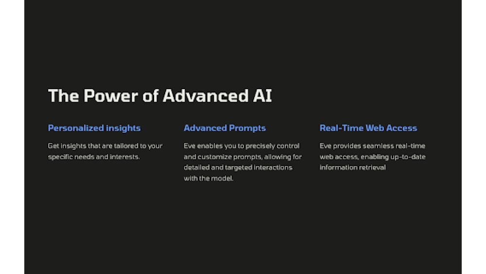 Eve AI - Chrome Extension