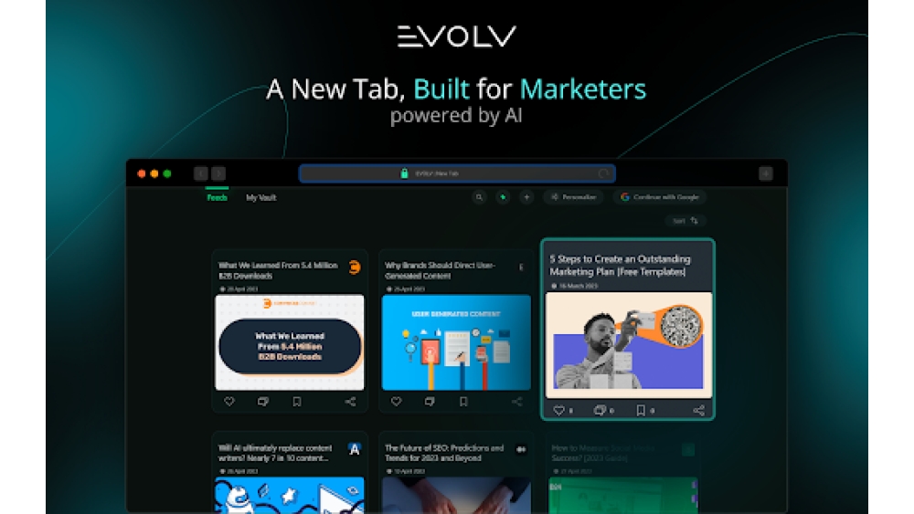 EVOLV - Chrome Extension