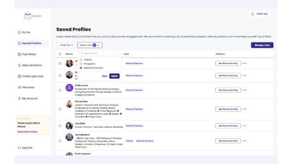 evyAI - Chrome Extension
