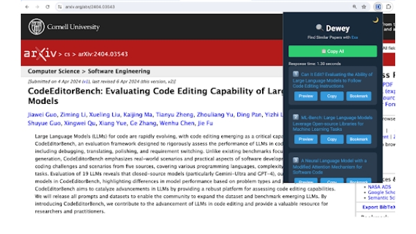 Exa API - Chrome Extension