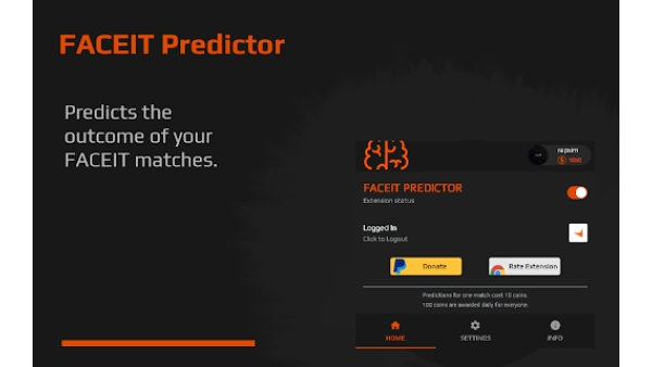 FACEIT Predictor - Chrome Extension