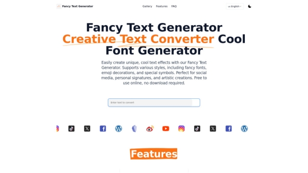 Fancy Text Generator