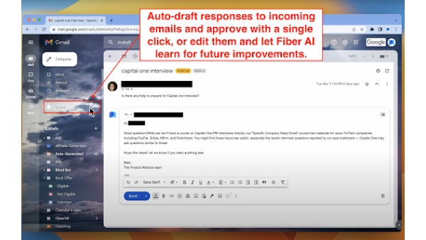 Fiber AI - Chrome Extension