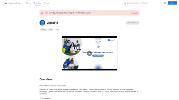 Fill Forms with Ease and Speed - Chrome Extension