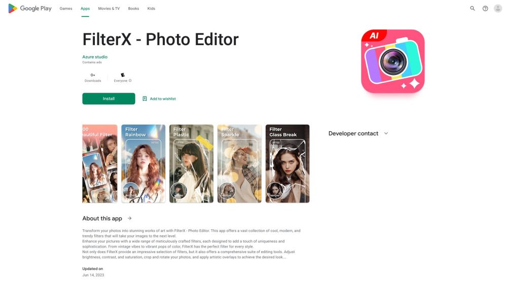 FilterX - Photo Editor