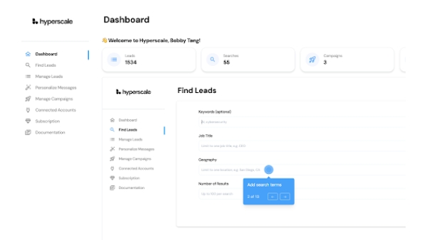 Find customers and send personalized outreach, all with cutting edge AI. - Chrome Extension