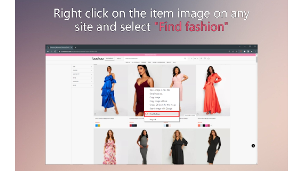 FindFashion - Chrome Extension
