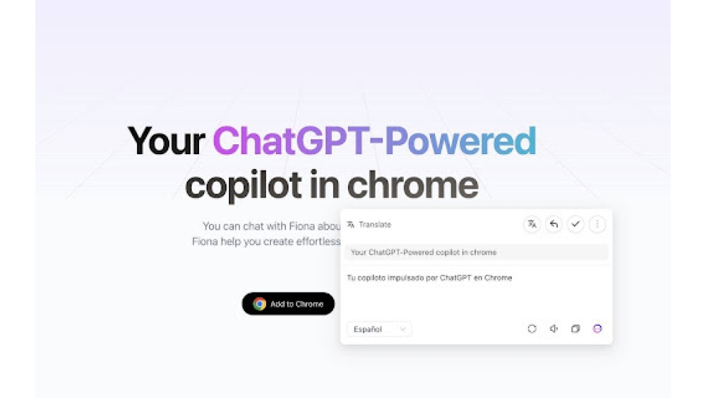 Fiona AI - Chrome Extension