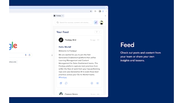 Flockjay - Chrome Extension