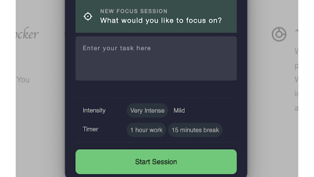 FocusTug - Chrome Extension