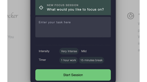 FocusTug - Chrome Extension
