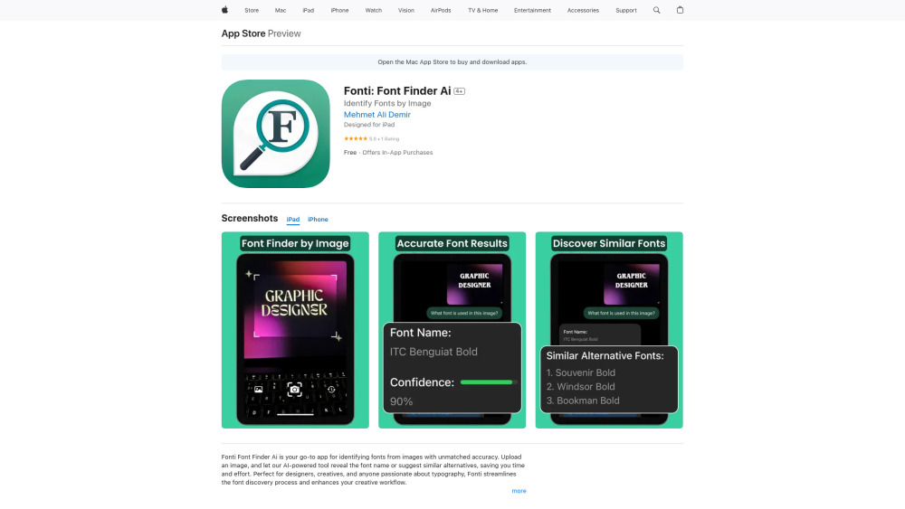 Fonti Font Finder Ai
