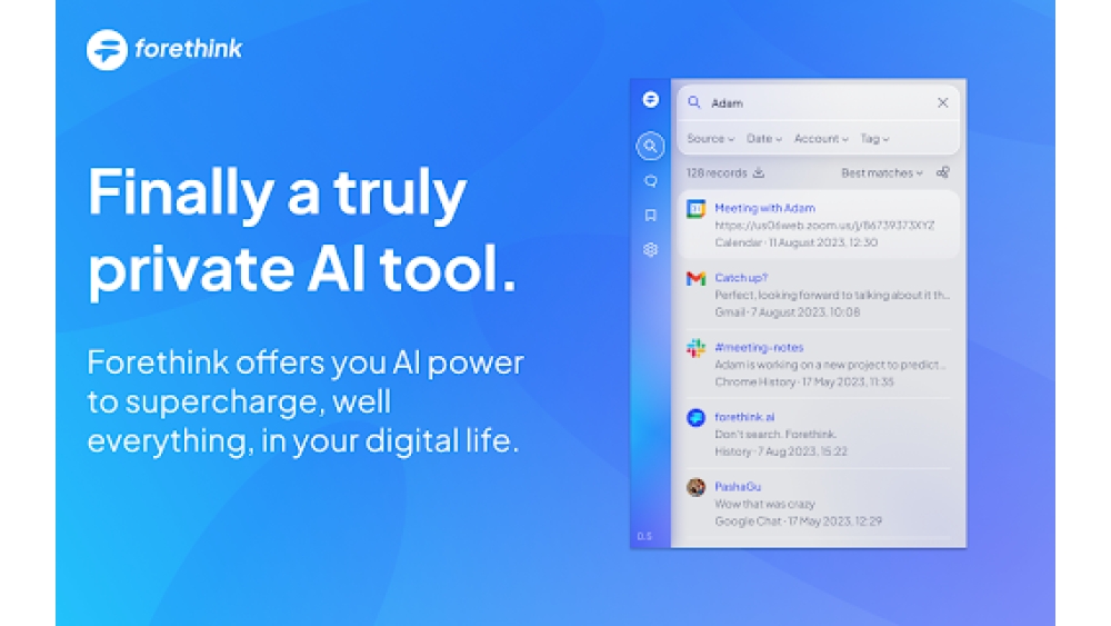Forethink - Chrome Extension