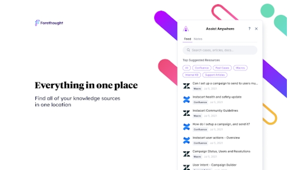 Forethought Assist - Chrome Extension