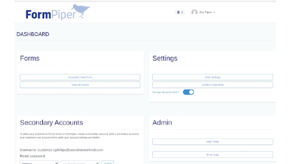 FormPiper - Chrome Extension