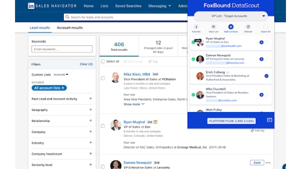 FoxBound DataScout - Chrome Extension
