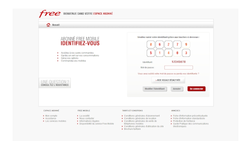 Free Mobile Auto Login - Chrome Extension