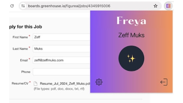 Freya - Chrome Extension