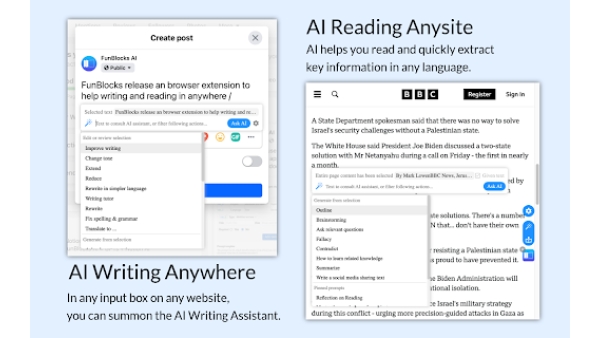 FunBlocks AI - Chrome Extension