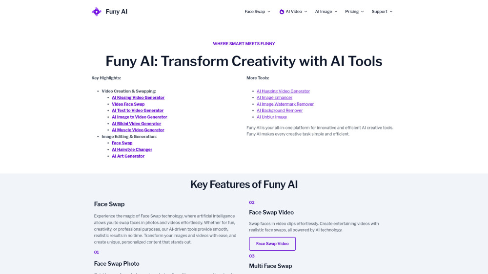 Funy AI: AI Video, AI Image, Face Swap