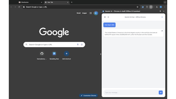 Gemini AI - Chrome In-built Offline AI Assistant - Chrome Extension