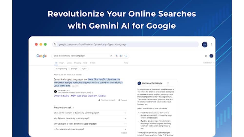 Gemini AI for Google - Chrome Extension