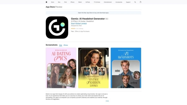 Gemix: AI Photo Generator