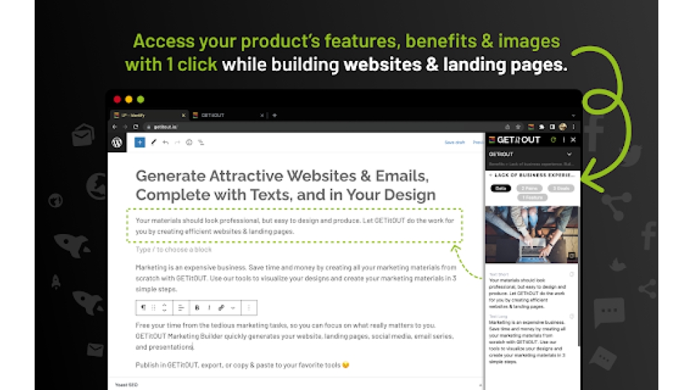 GETitOUT - Chrome Extension
