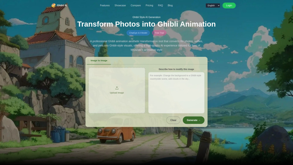 Ghibli AI Image Generator