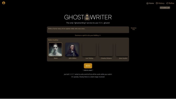 Ghostwriting