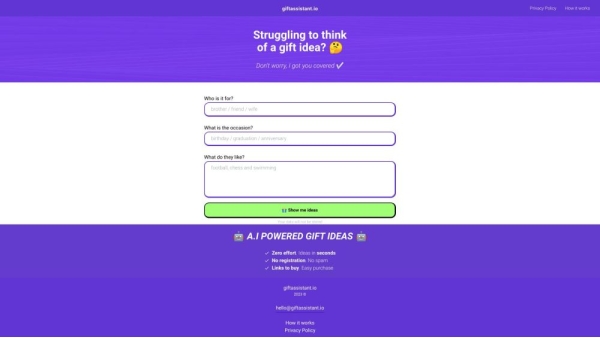 GiftAssitant