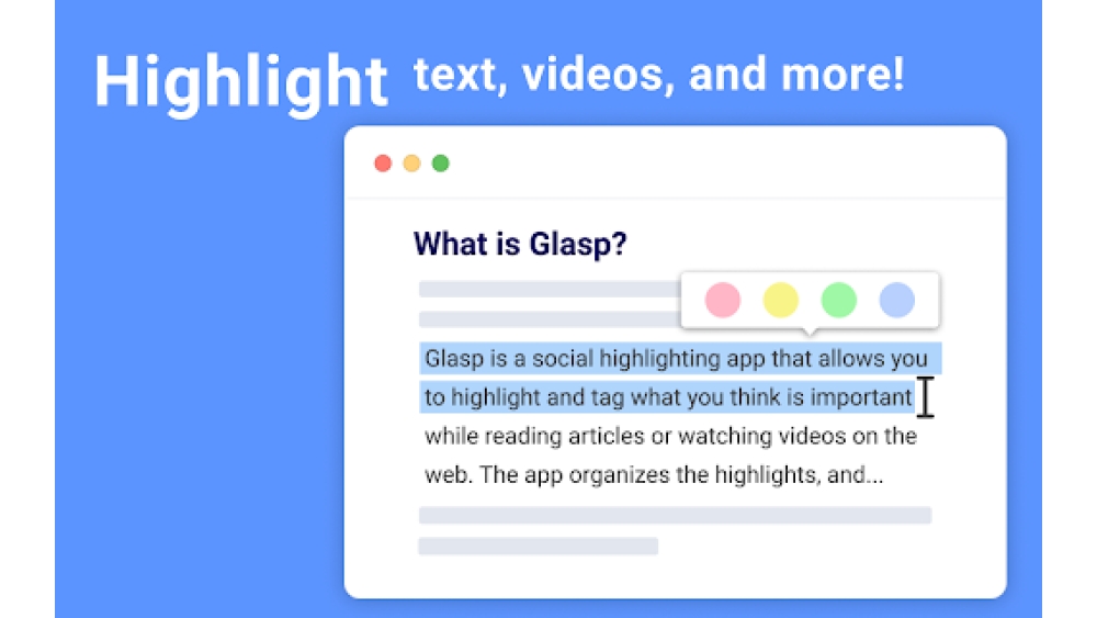 Glasp - Chrome Extension