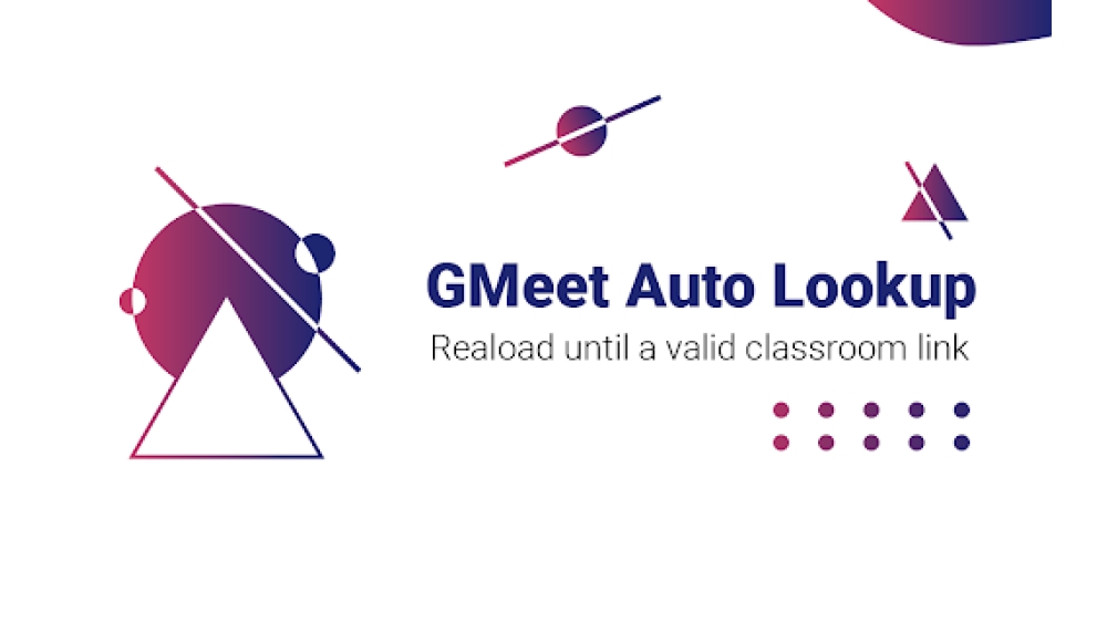 GMeet Auto Lookup - Chrome Extension