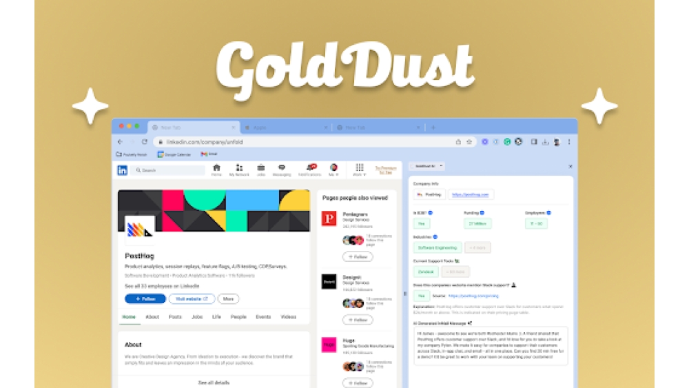 GoldDust - Chrome Extension