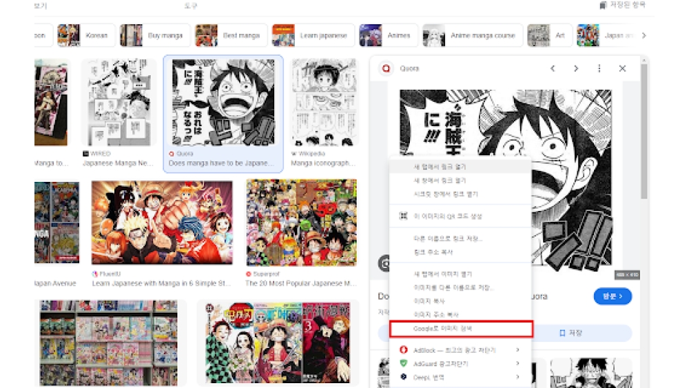 Google Lens, Papago, DeepL Image Translation - Chrome Extension