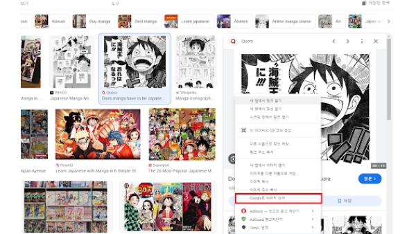 Google Lens, Papago, DeepL Image Translation - Chrome Extension