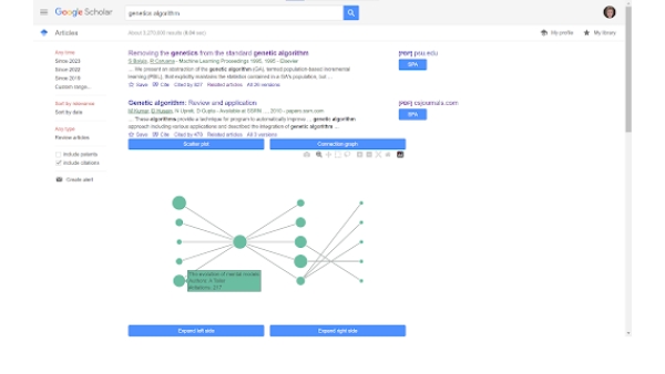 Google Scholar Explorer - Chrome Extension