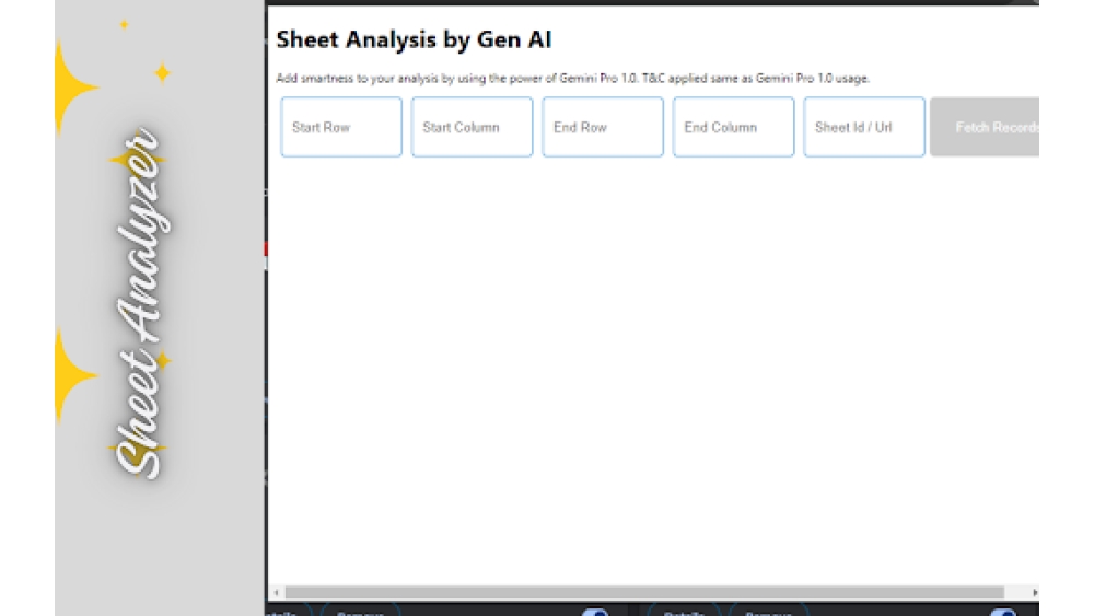 Google Sheets AI Extension - Chrome Extension