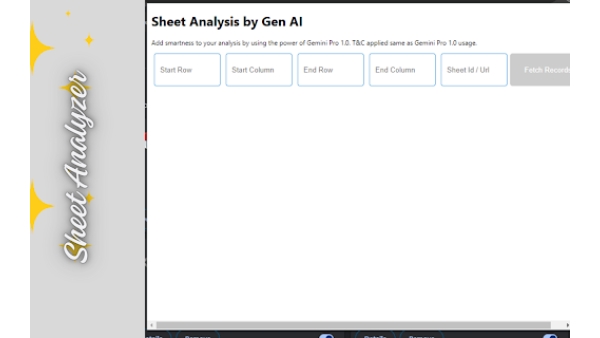 Google Sheets AI Extension - Chrome Extension