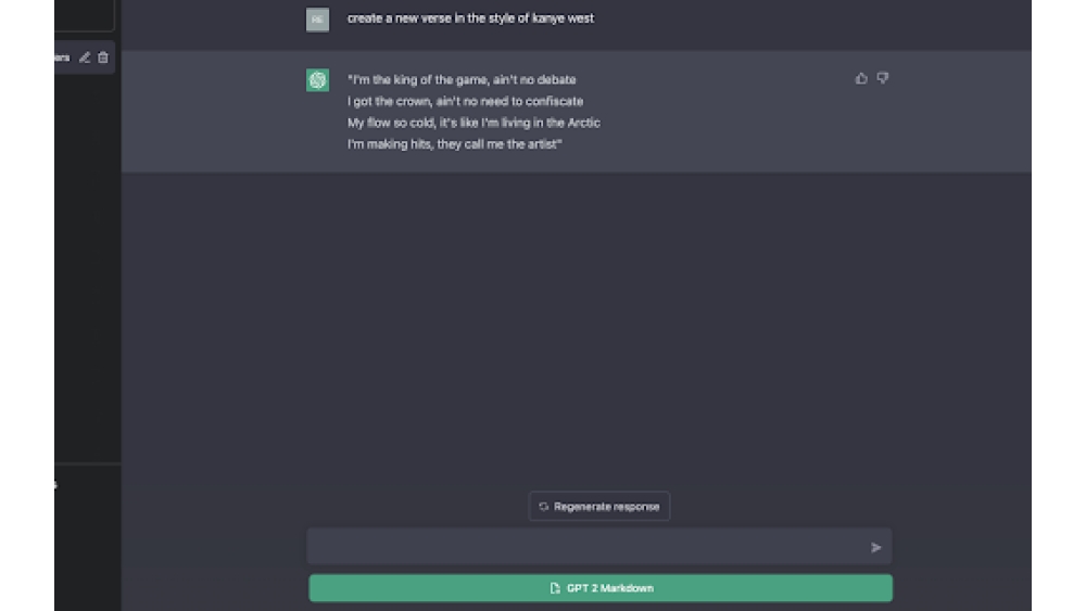 GPT2Markdown - Chrome Extension