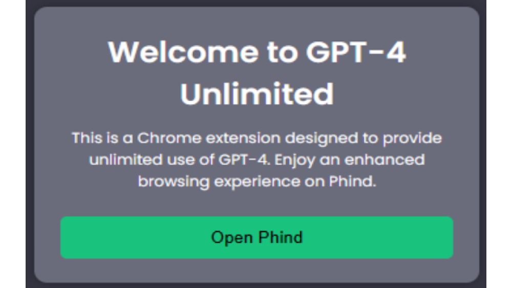 GPT-4 Unlimited - Chrome Extension