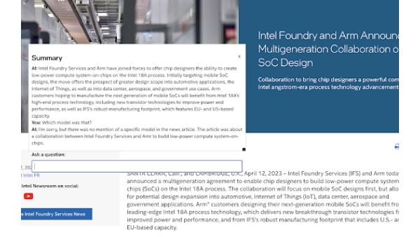 GPT API Companion - Chrome Extension