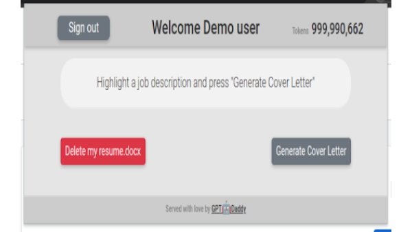 GPT Daddy - Chrome Extension