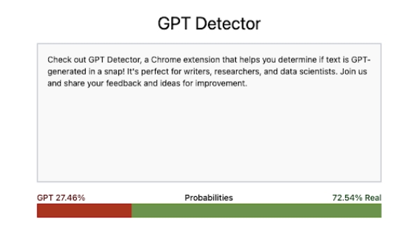 GPT Detector - Chrome Extension