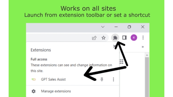 GPT Sales Assistant - Chrome Extension